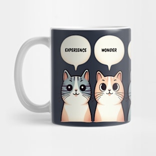 Three Cats Three Moods Mug